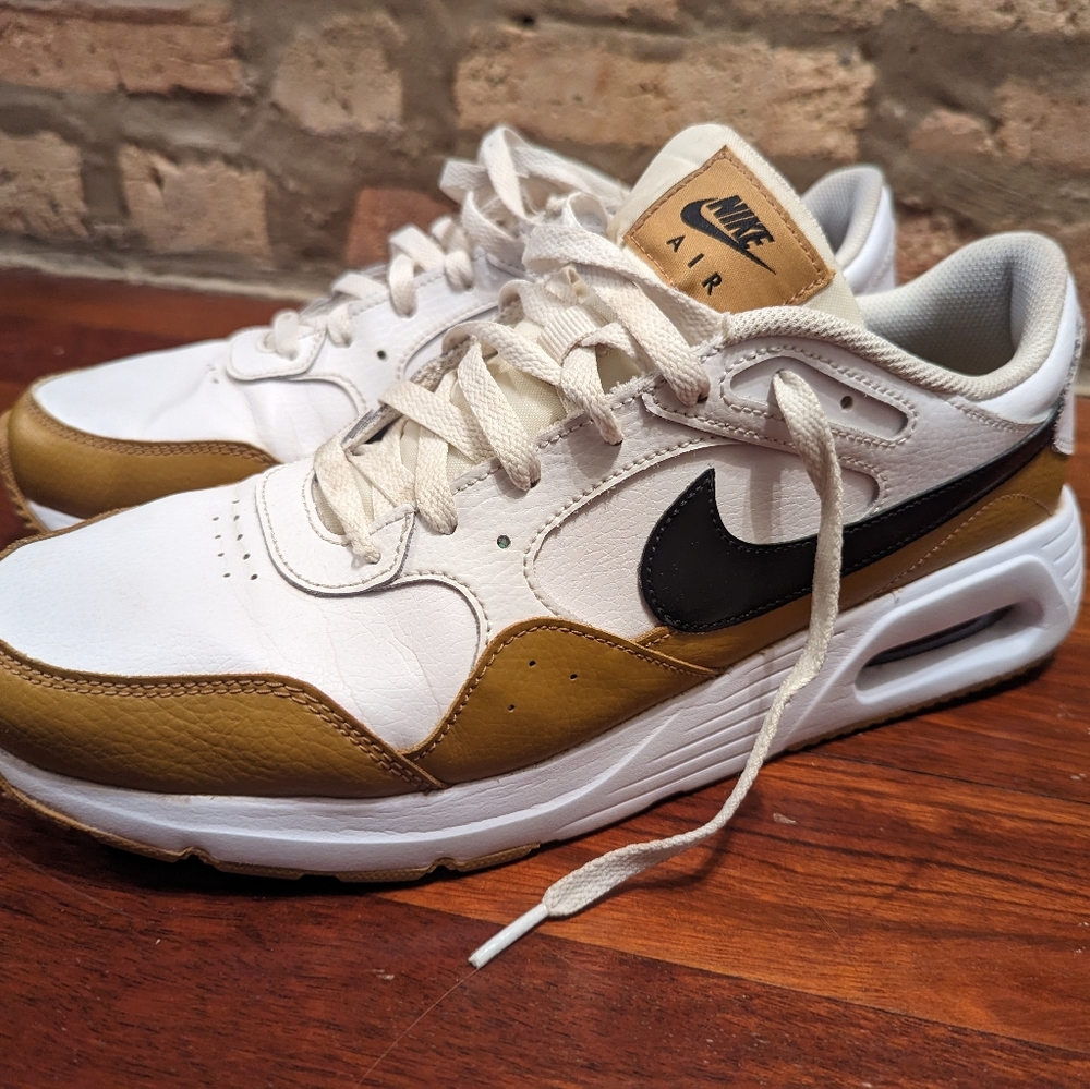 Nike Air Max SC White Yellow Men Size 11.5 DH9636-100